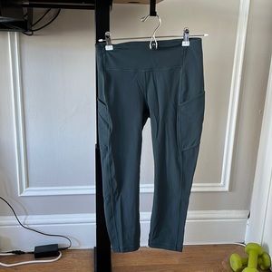 Lulu lemon Blue/Green Ankle Leggings